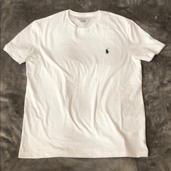 White Polo Logo Tee - Picture 2 of 4